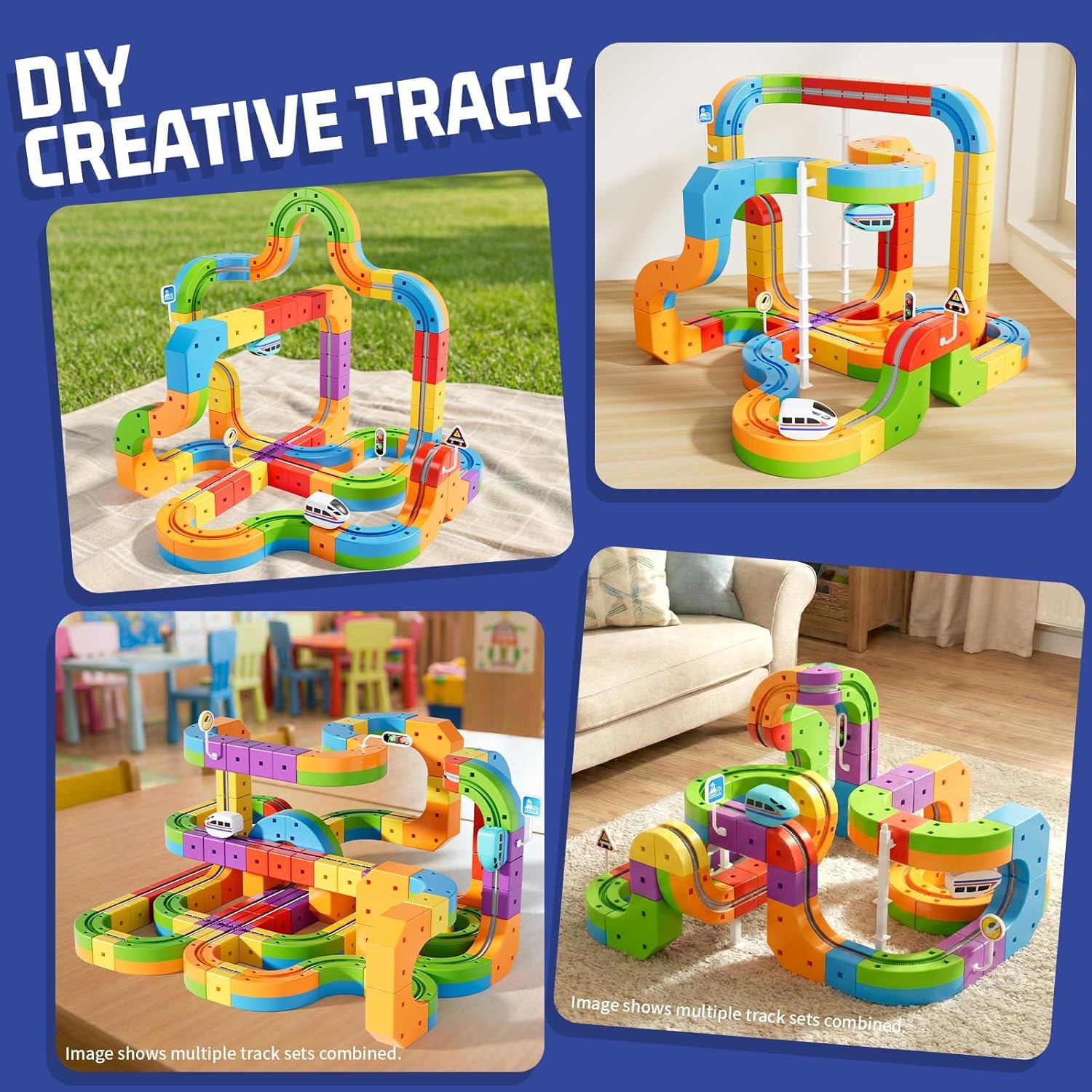Electric Train Set Race Track